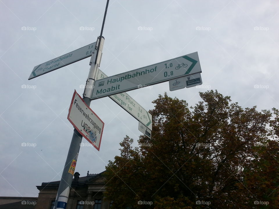 Travel: Berlin - Street Sign