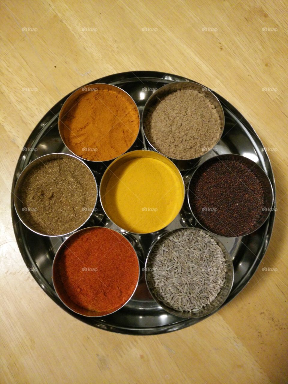 The colors of Indian cuisine