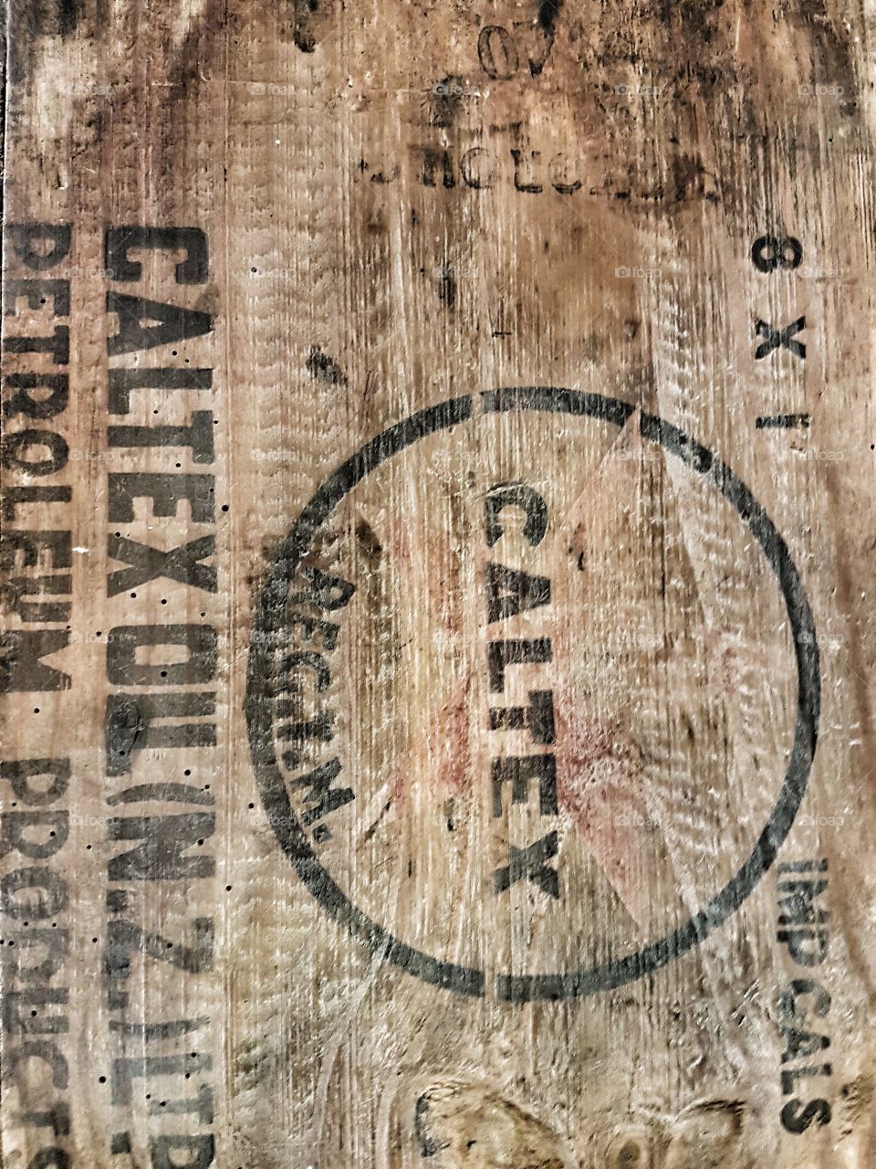 wooden crate