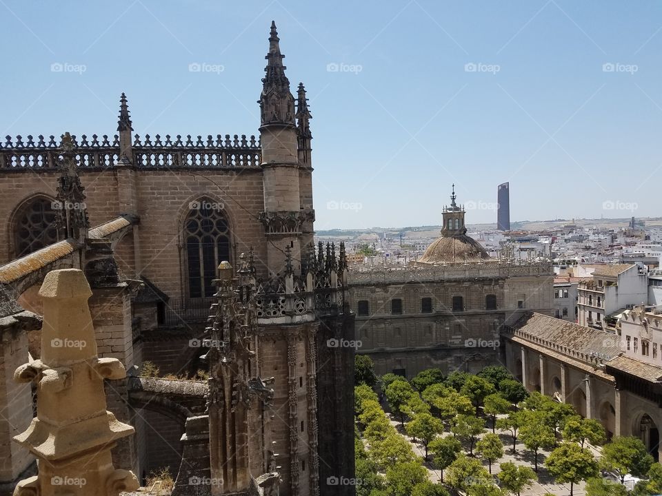 Seville Cathedral skyline