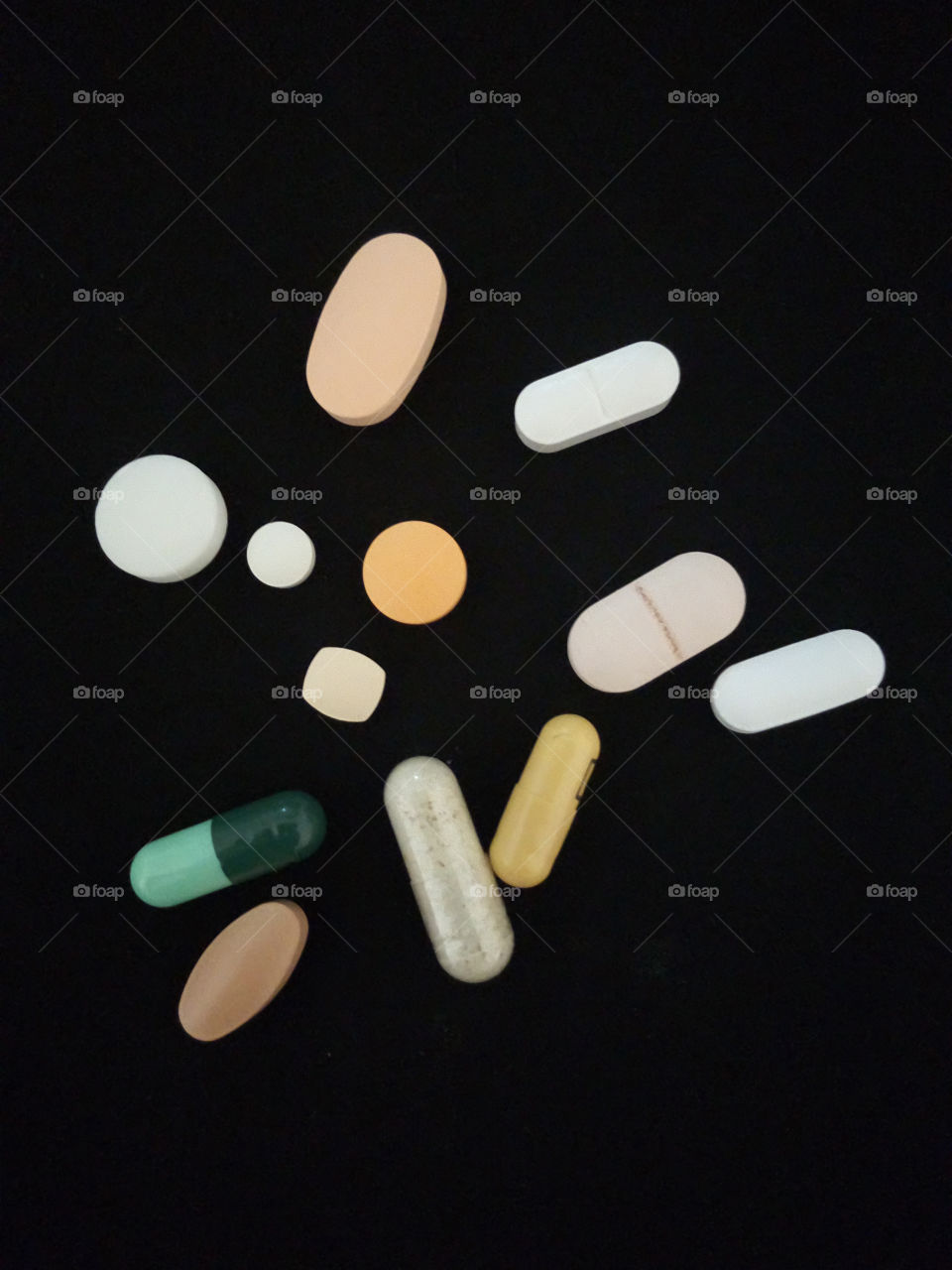 a group of pills