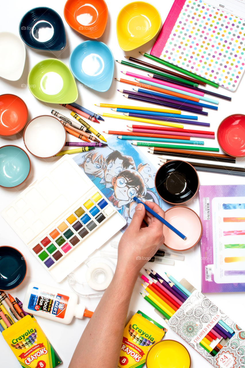 I have always been attached to arts. Compete with art and poster making contests when I was in school. Sometimes, I just needed to do it to relax and let my creative cells take over.