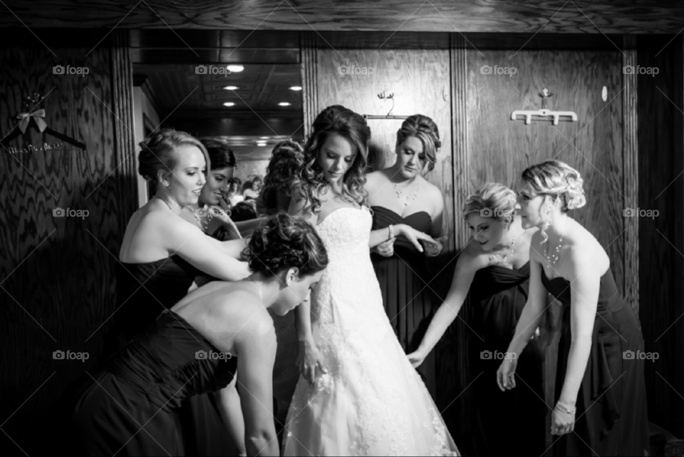 It's all about the bride 