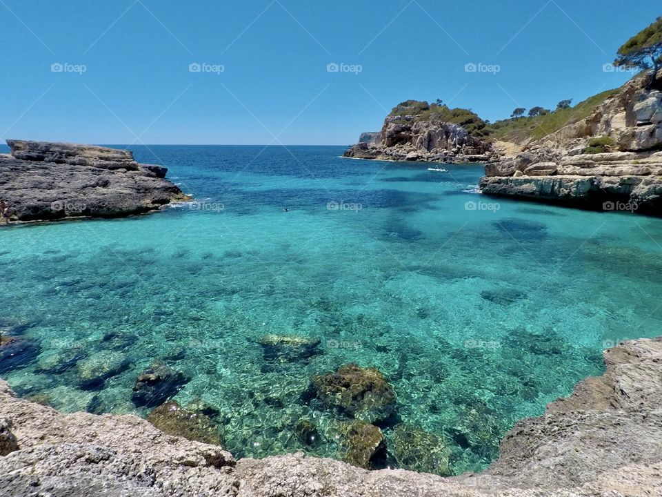 beautiful spanish beach