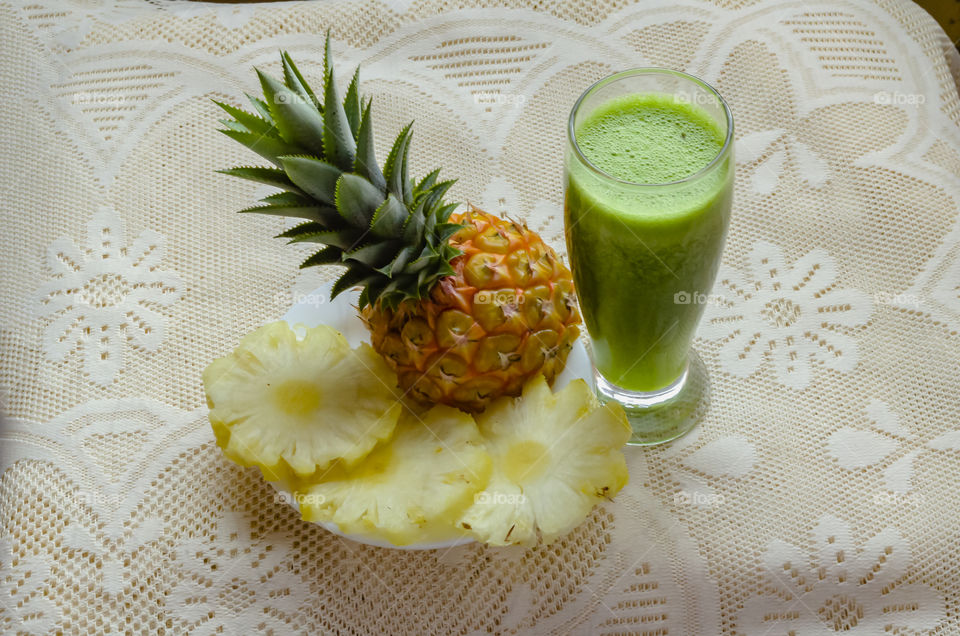 Green Pineapple Juice