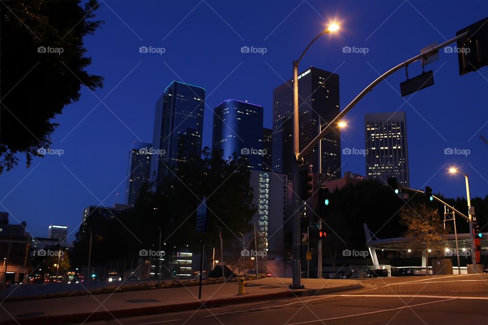 Downtown LA night life
