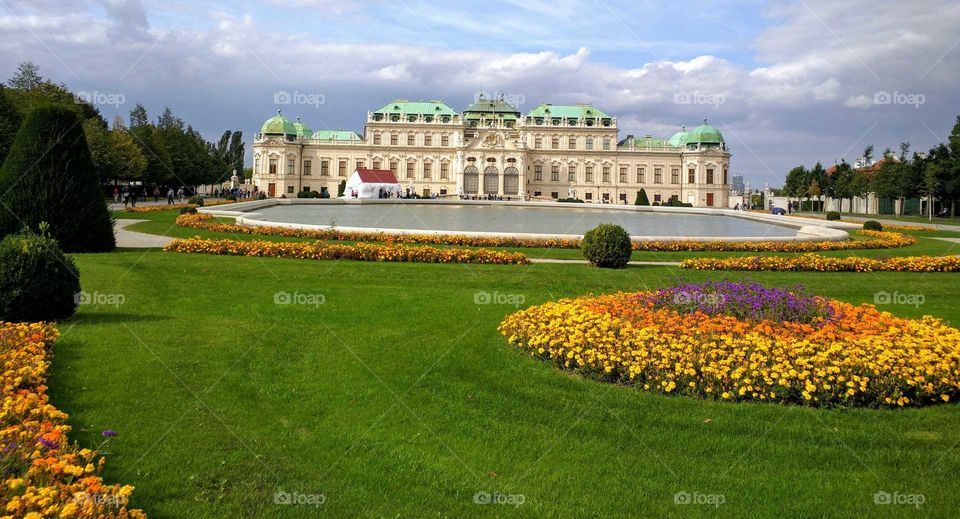 Museum landscape in Vienna, Austria