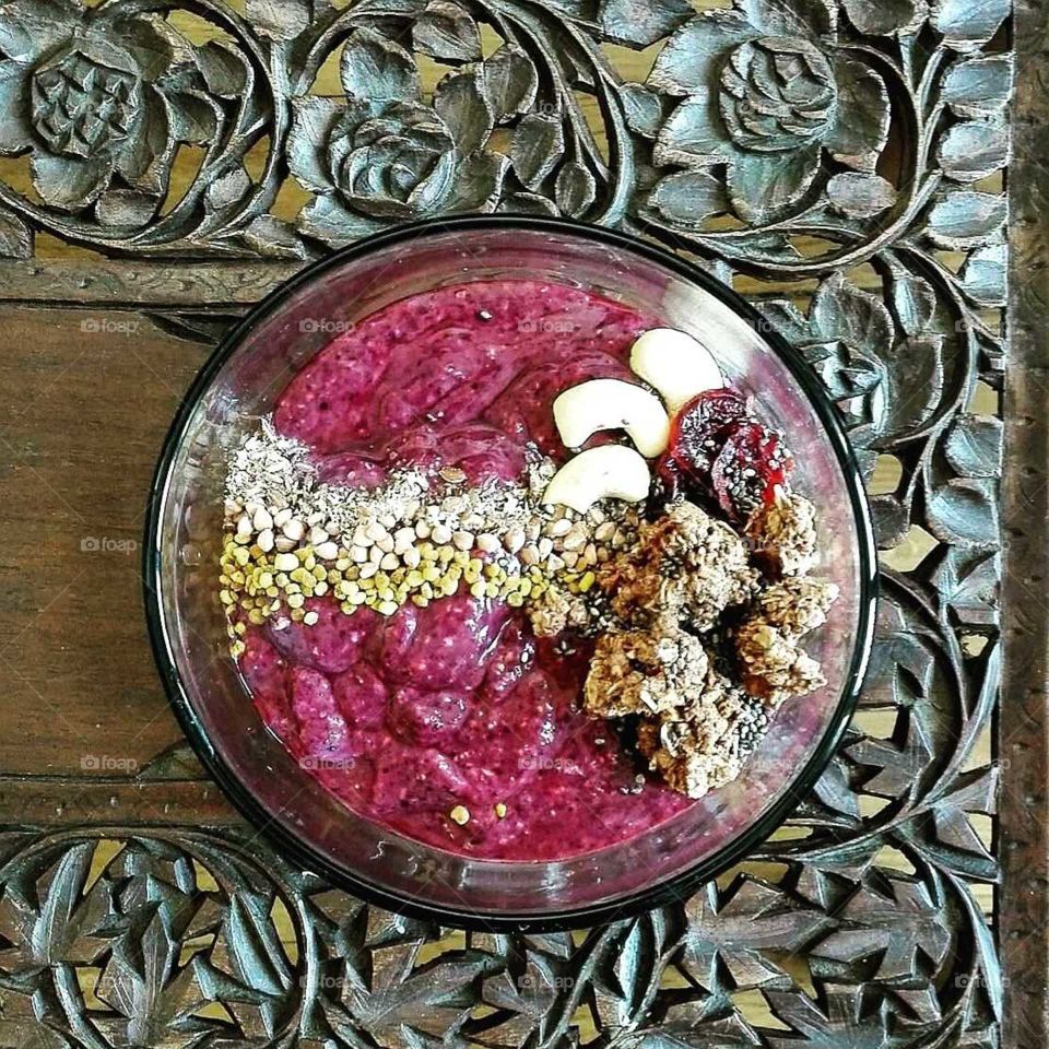 smoothie bowl made by me