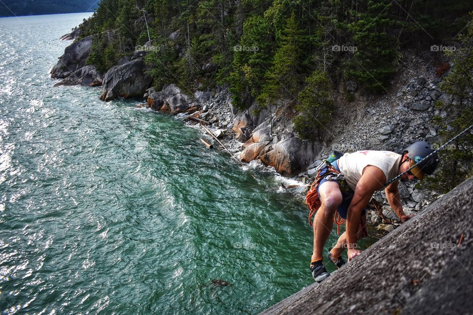 Staying in shape in Squamish, BC consists of traversing, bouldering and climbing epic granite slabs! 
