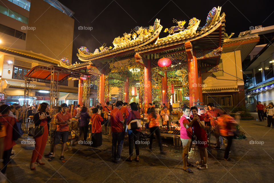 Chinese temple 