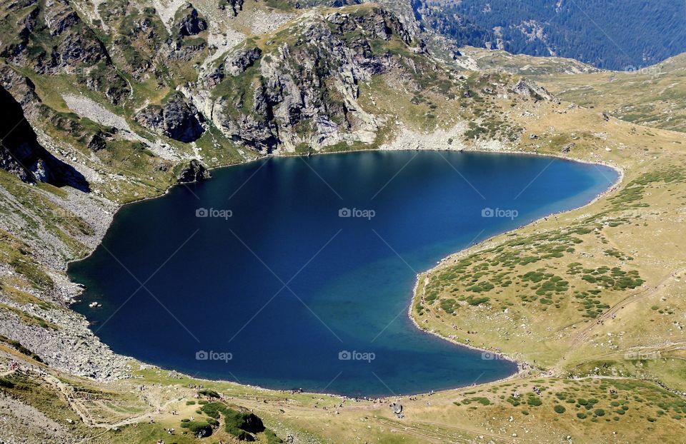 "The Kidney" lake, Rila mountain, Bulgaria