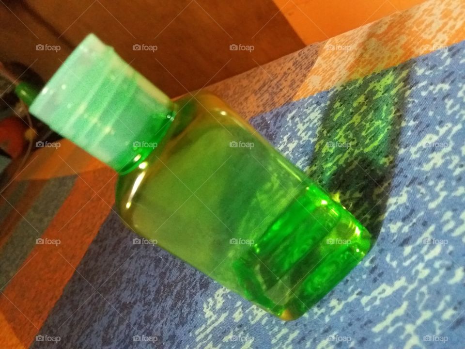 Mini Green Bottle