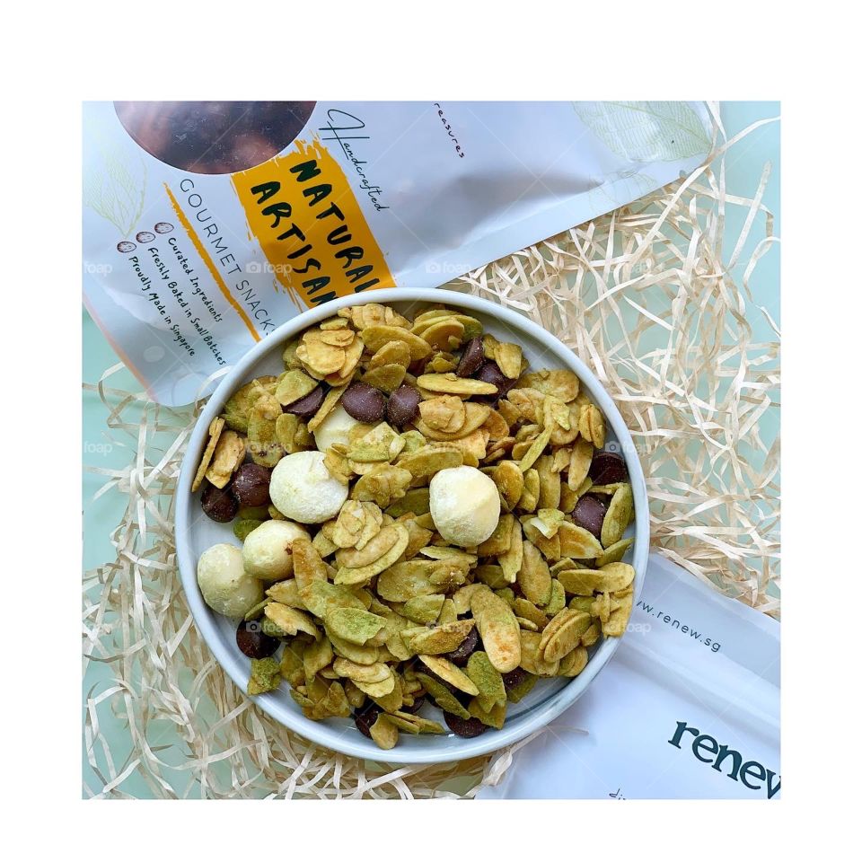 Gourmet baked snacks