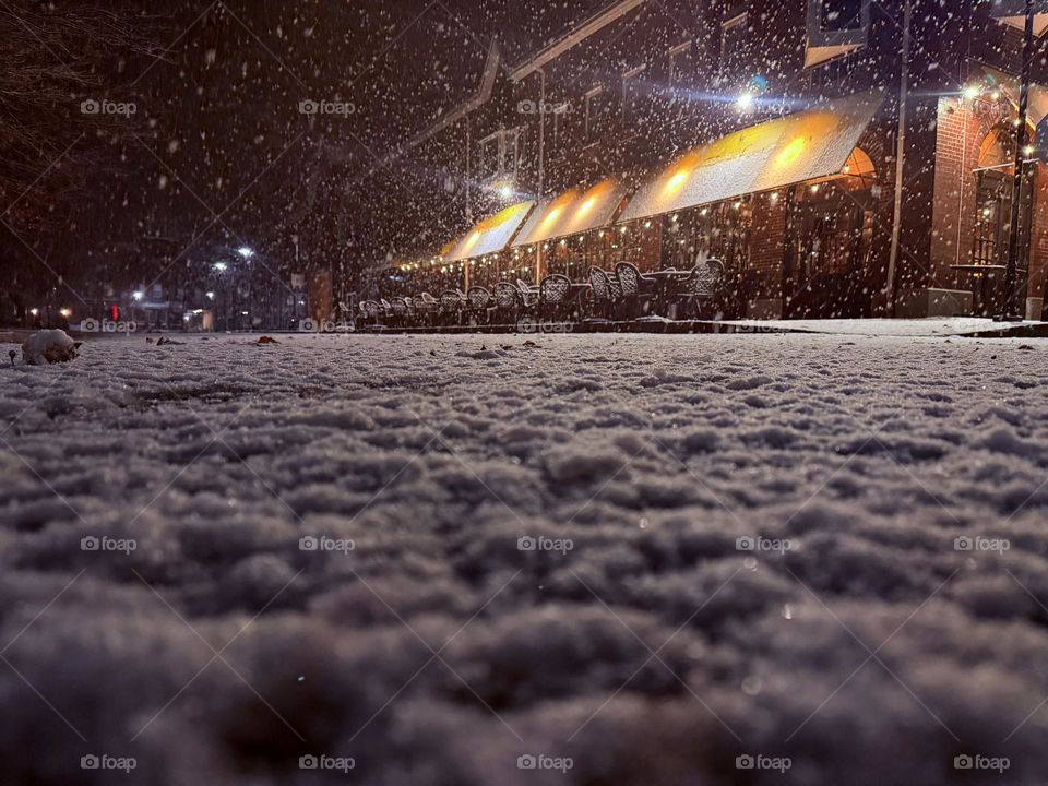 Snowy village Restaurant 