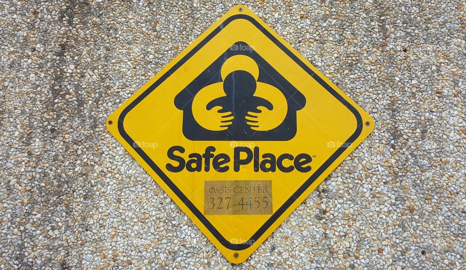Safe Place sign