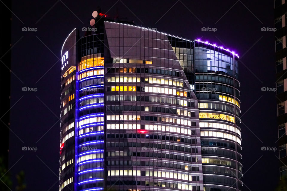 Mori Building at Roppongi Hills in Tokyo, Japan.