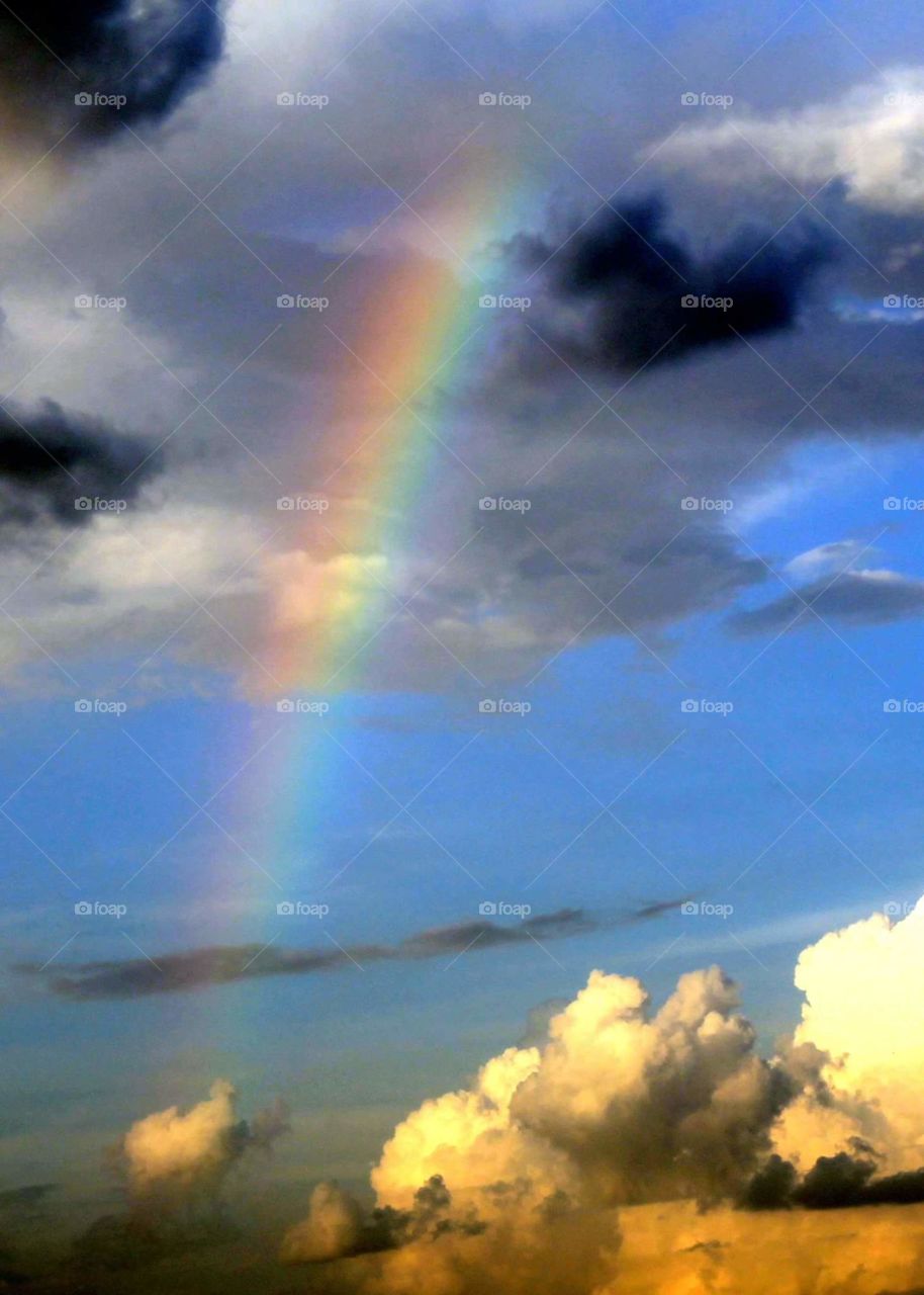 Rainbow, Weather, Landscape, Storm, Rain