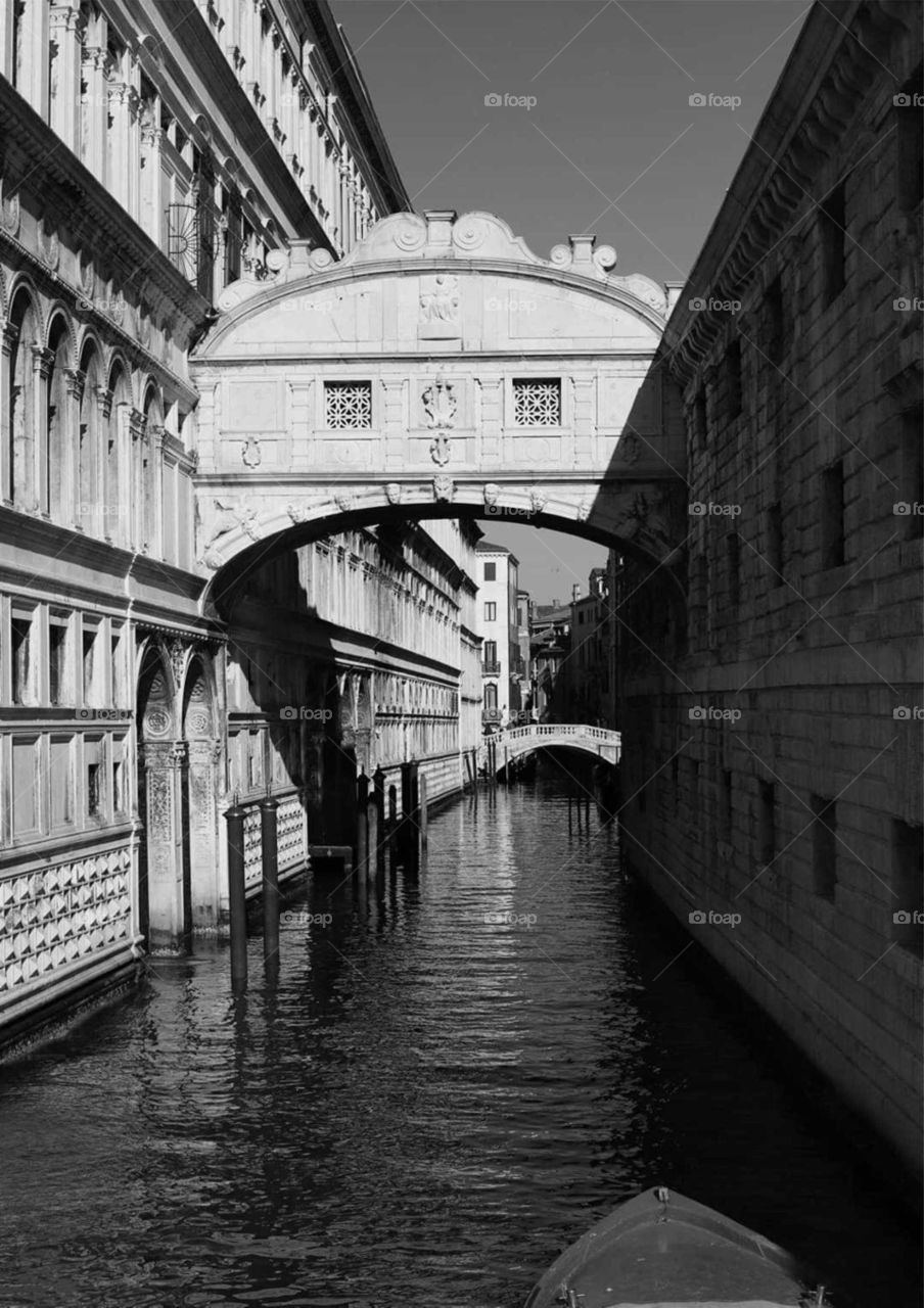 Venice Canal and bridge.