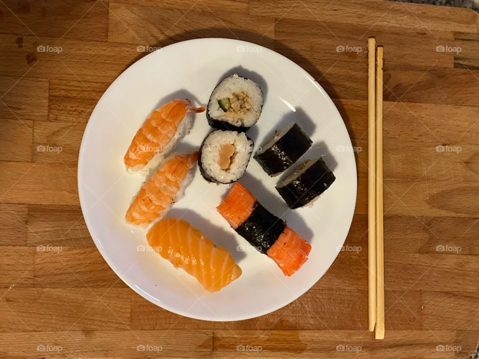 Sushi and sushi