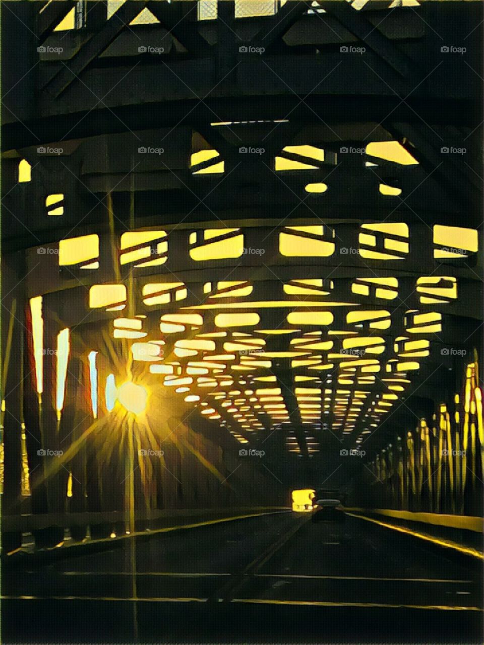 Bridge Sunrise Suisun