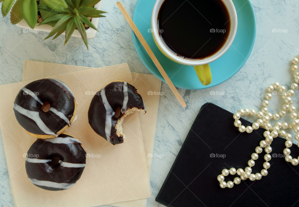 Donuts and Coffee