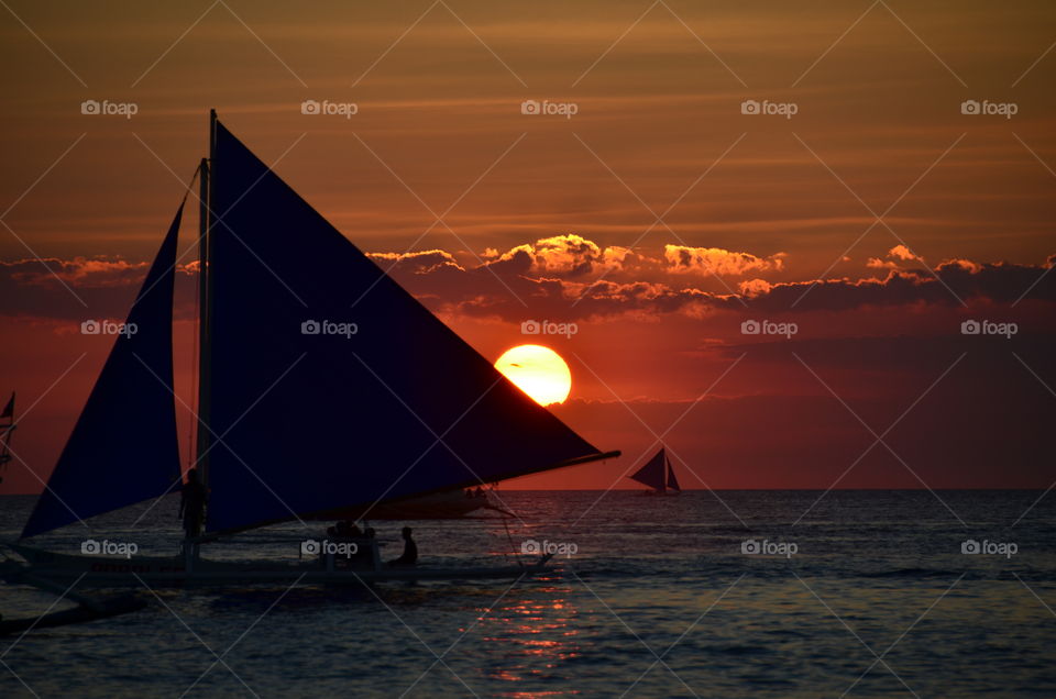 Sunset - Boracay - Philippines
