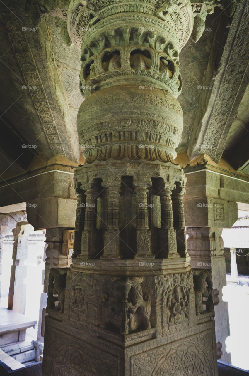 1000 pillar temple, Karkala, Karnataka, India.