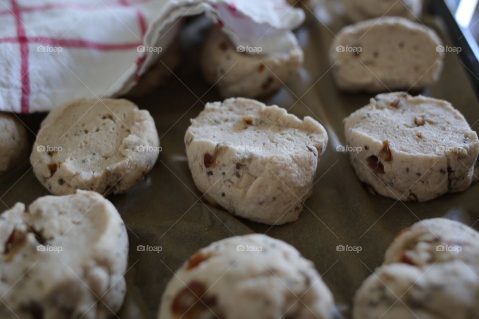 Baking bread buns