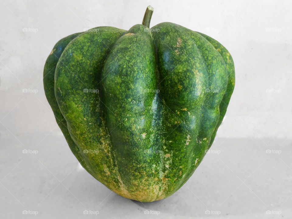 Huge Standing Pumpkin