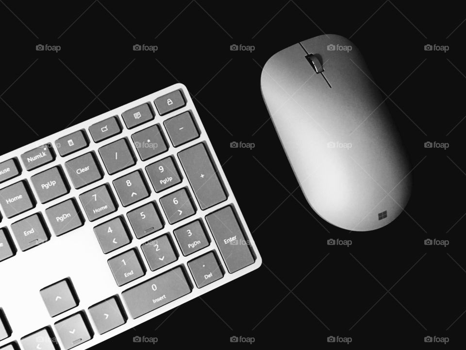 Keyboard and mouse 