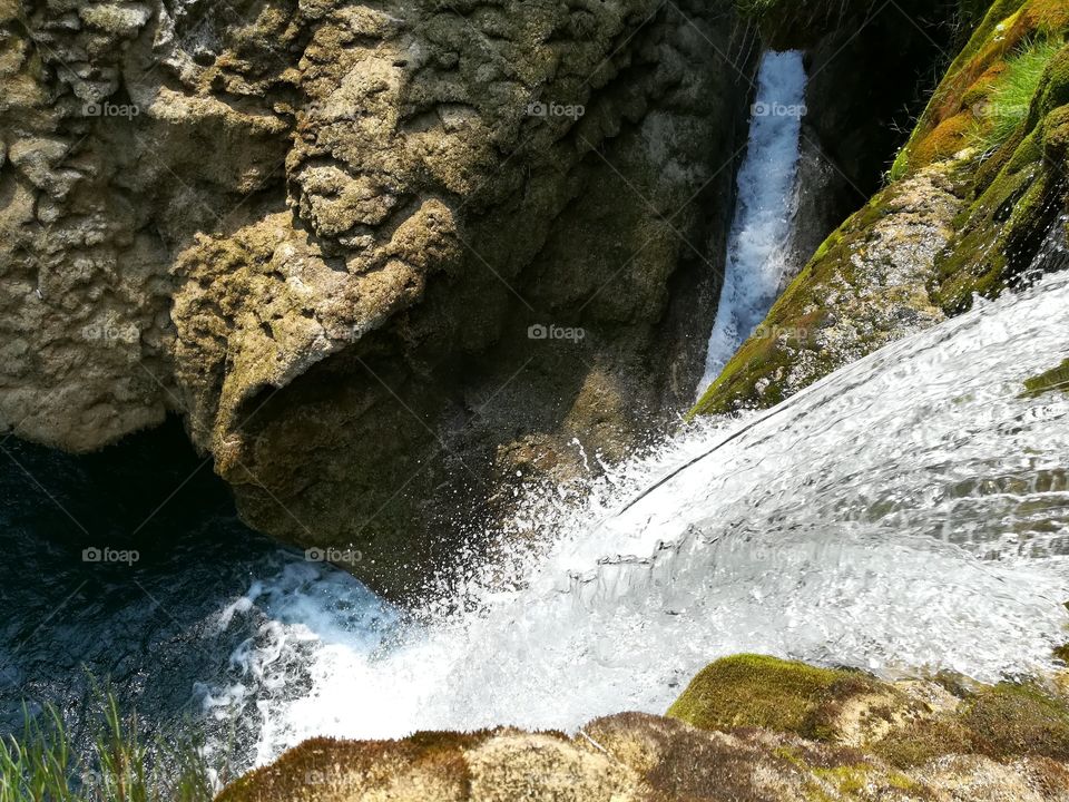 Waterfall on Mreznica river, Croatia