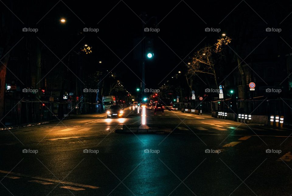 Street at night