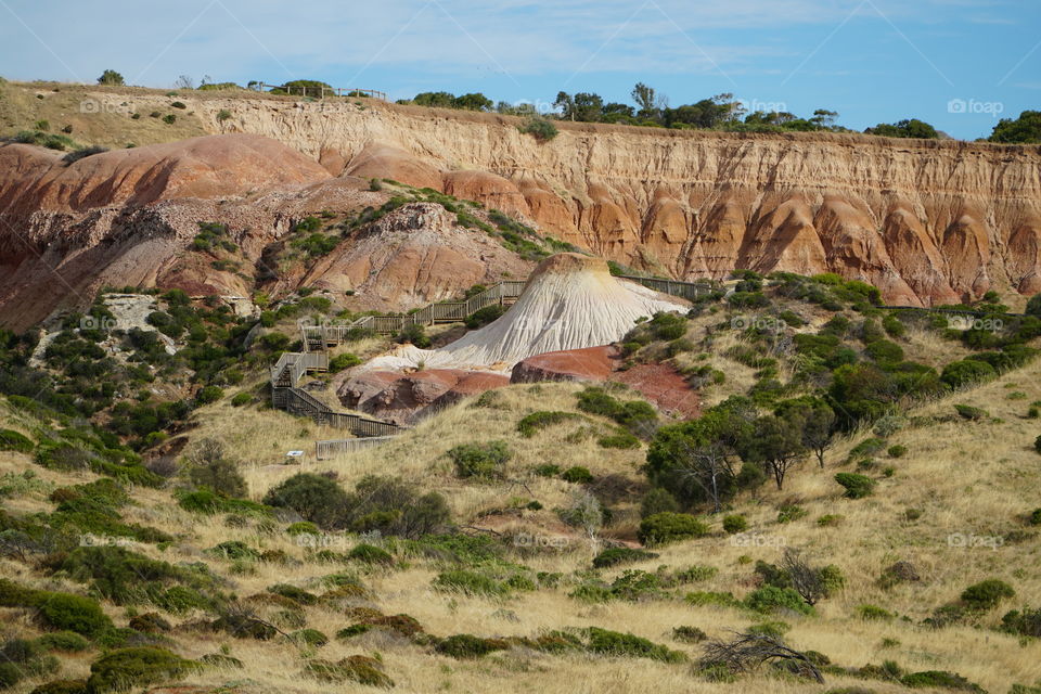 Hallet Cove formations and boardwalk 