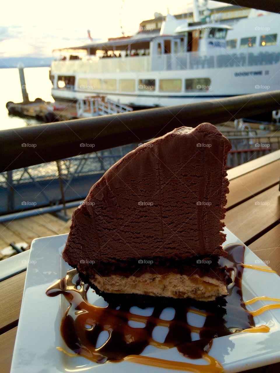 Mud pie at the harbor 