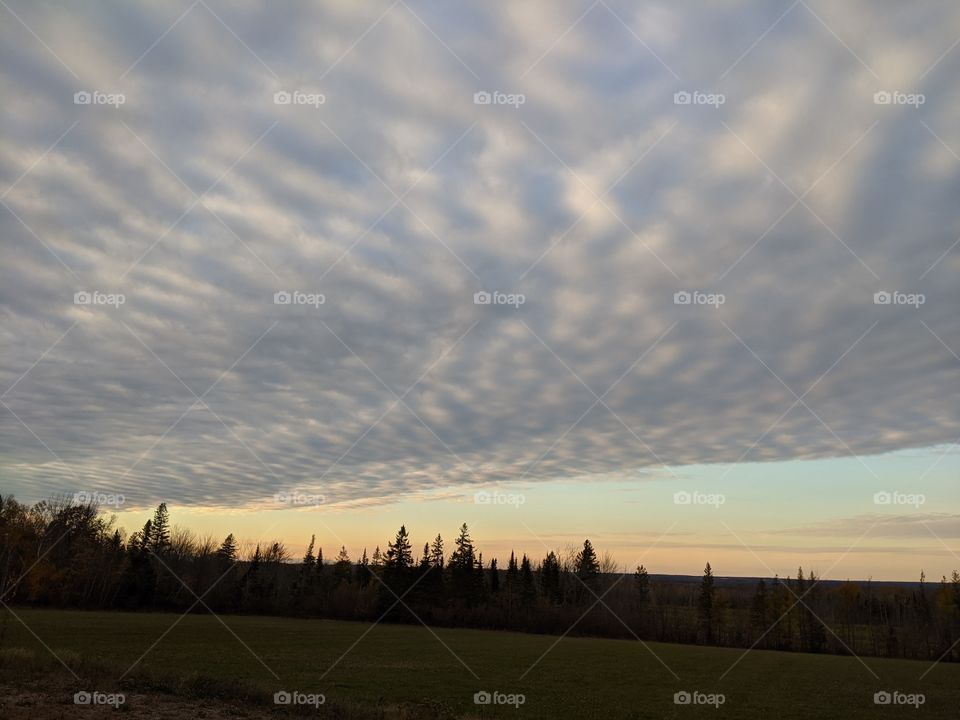 Cirrucumulus Clouds