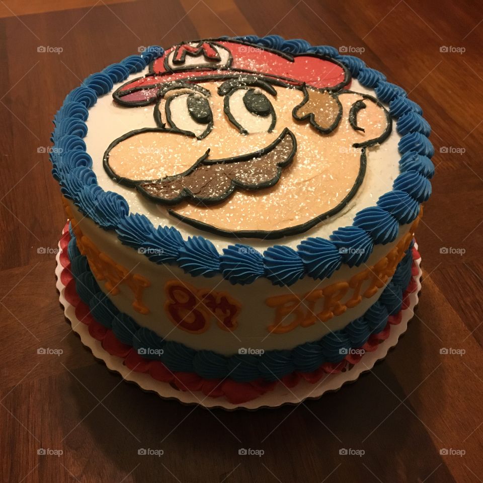 Mario Cake