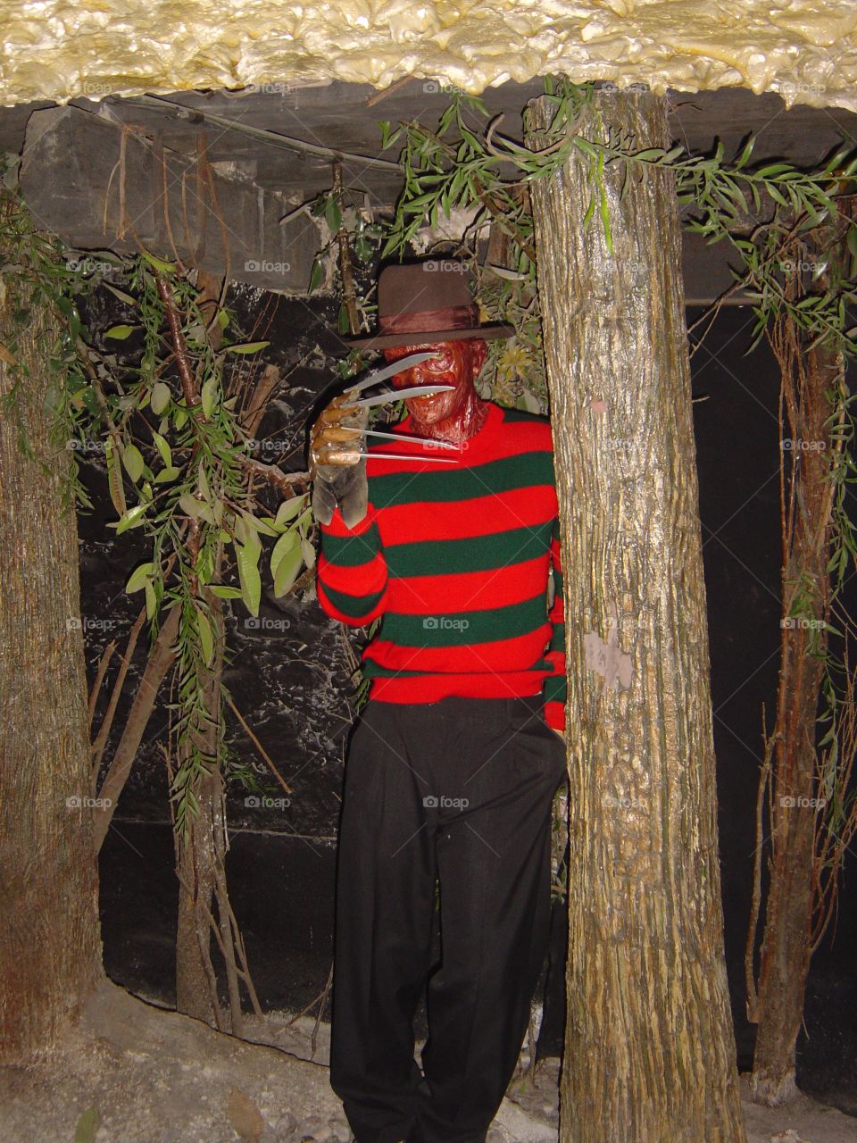 Freddy Krueger. Freddy's figure wax