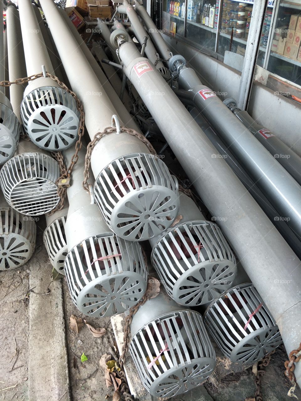 Pipe, pump do from steel