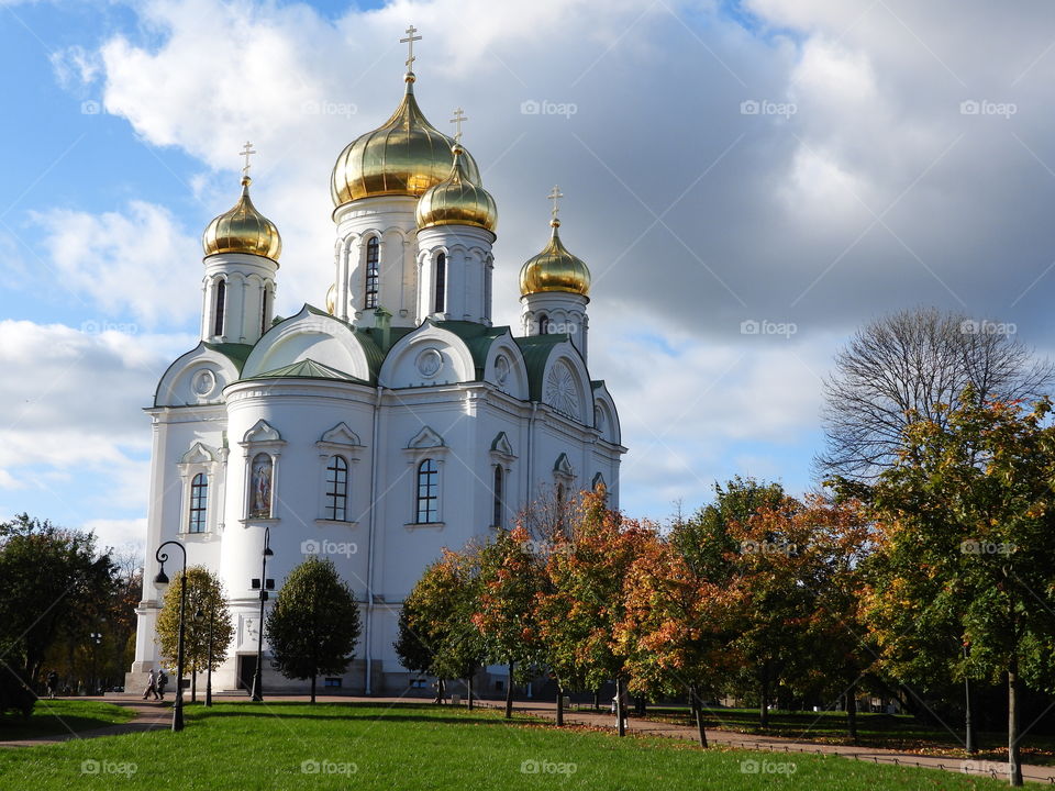 Cathedral in Pushkin