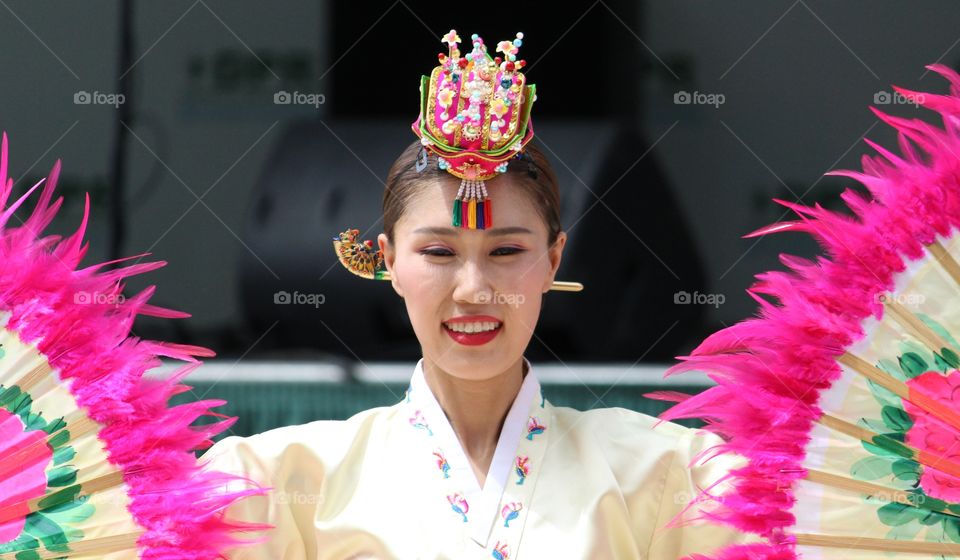 Chinese Fan Dance