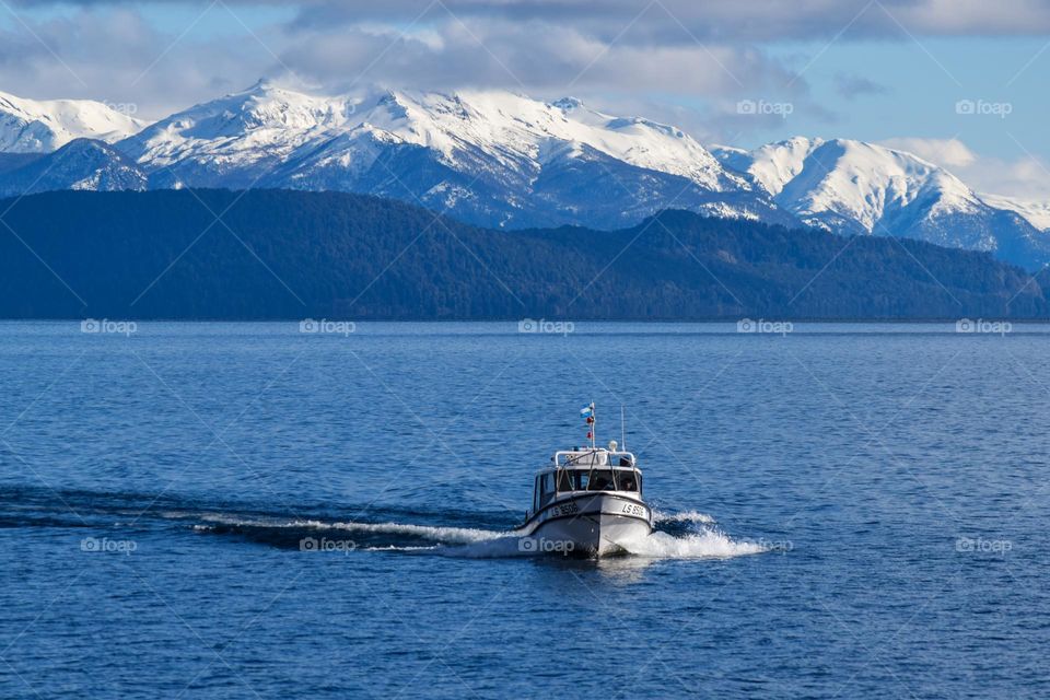 Lago huel hapi  Bariloche Argentina 