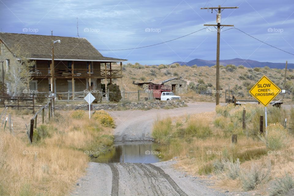 water crossing