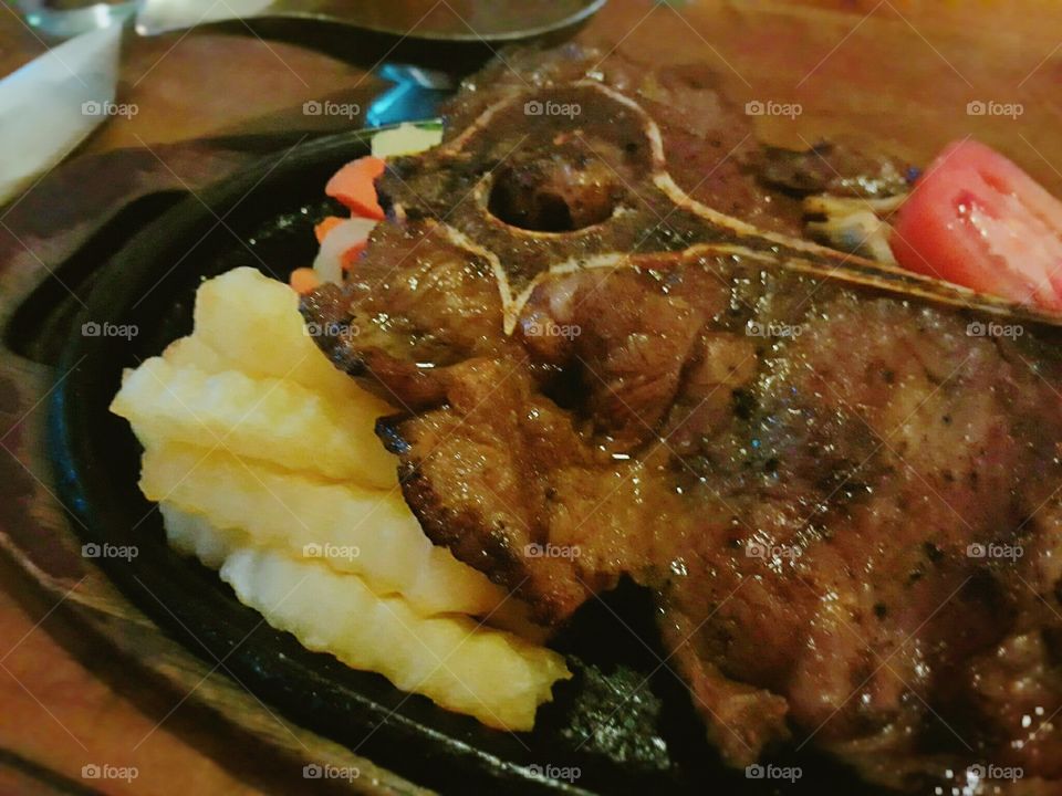 T BONE STEAK
