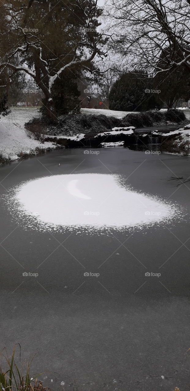 glace au parc Barbieux