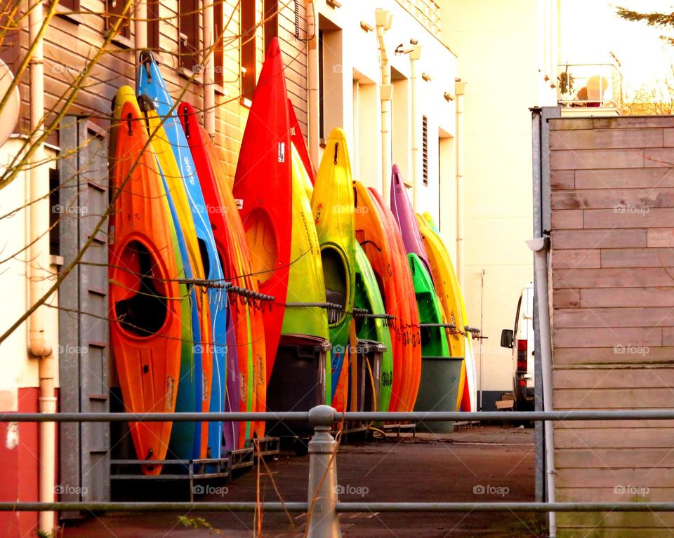 canoe storage