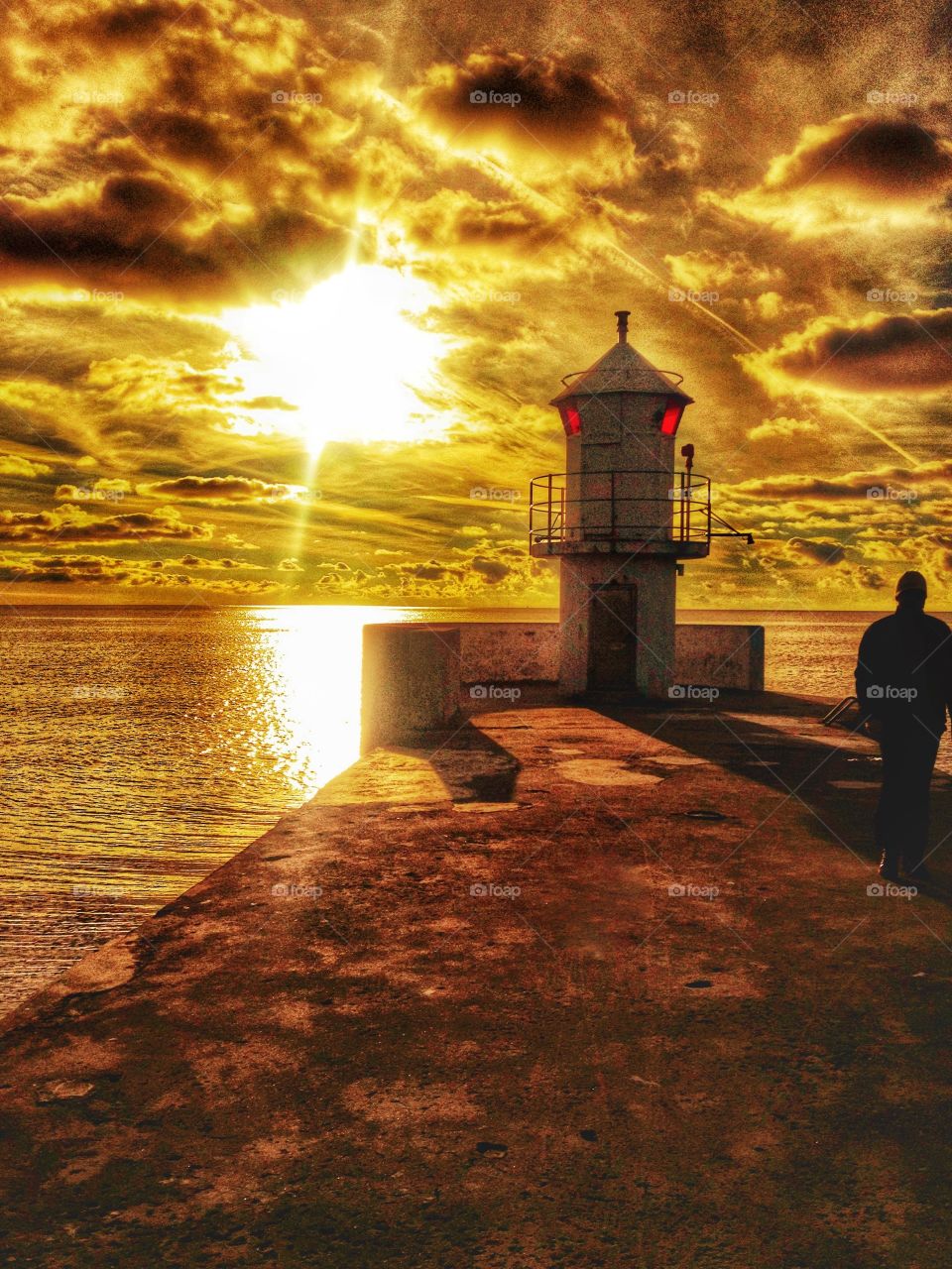 Walking to the light house