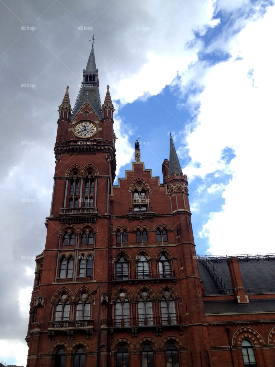 sky london clouds station by dannytwotaps