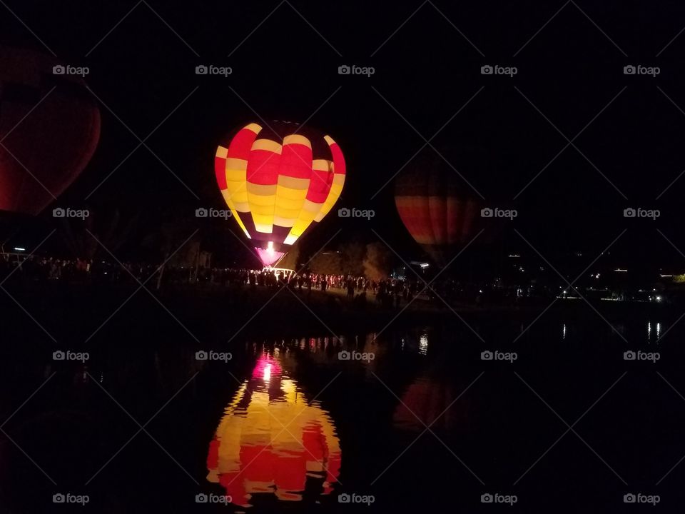 balloon glow