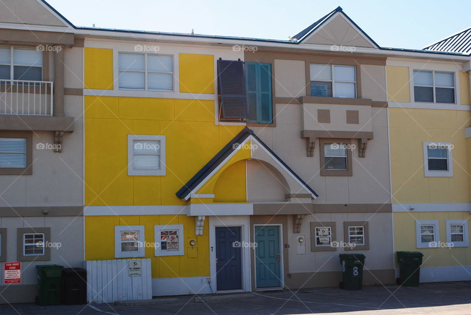 A yellow house at Miramar beach, Fl