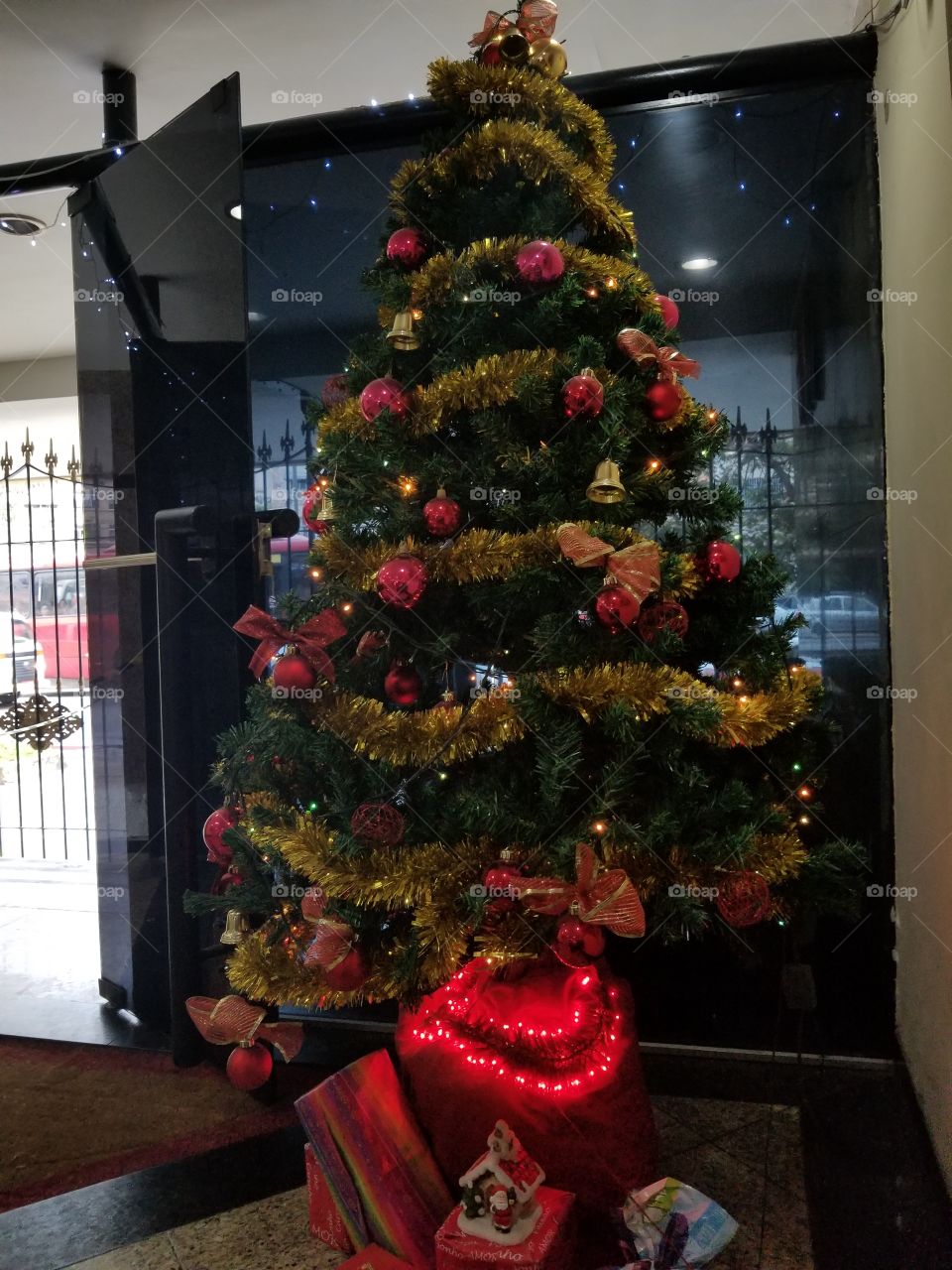 Ornamentação de Natal.